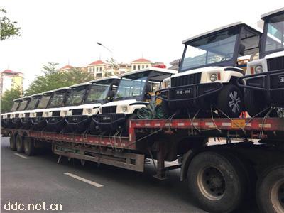  悍马款4座景区电动巡逻车